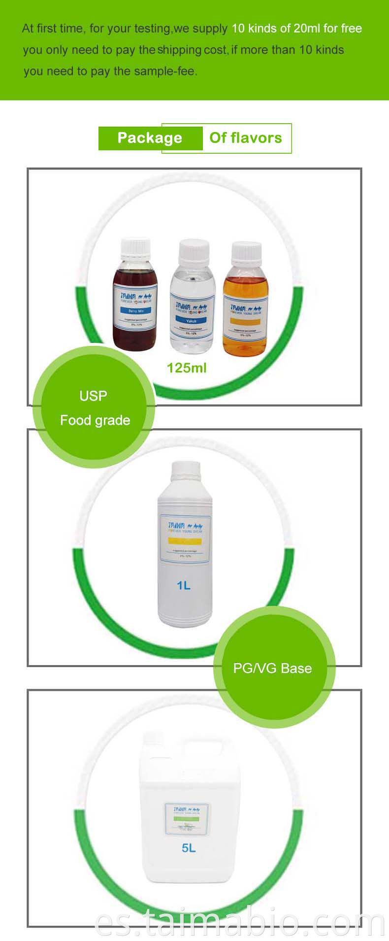 Muestra libre jugo líquido concentrado con sabor a fruta jugo líquido sandía